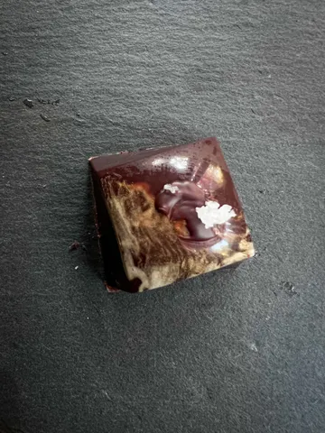 Sea salt caramel truffle from the Ukraine fundraiser