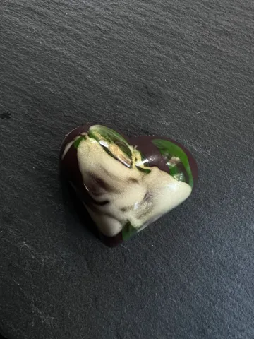 Pistachio truffle from the Ukraine fundraiser